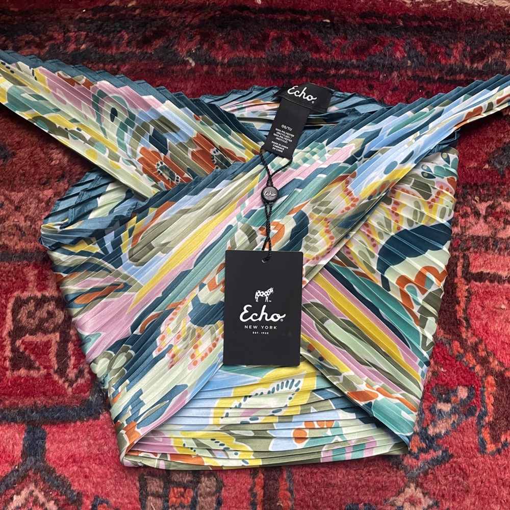 Echo Accordion Multicolor Scarf